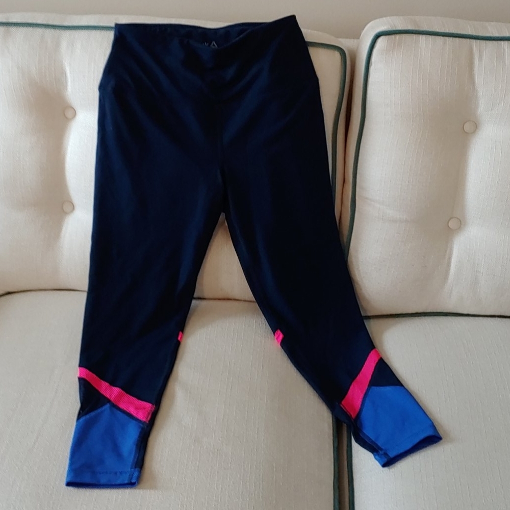 Navy blue 3/4 length leggings